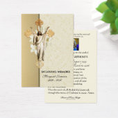 Résurrection de Jésus Croix Lys Funérailles cathol (Bureau)