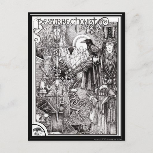 Resurrectionist Briefkaart (Voorkant)