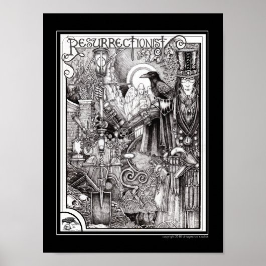 Resurrectionist Poster (Voorkant)