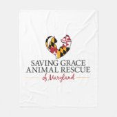 Resving Grace Fleece Throw (Voorkant)