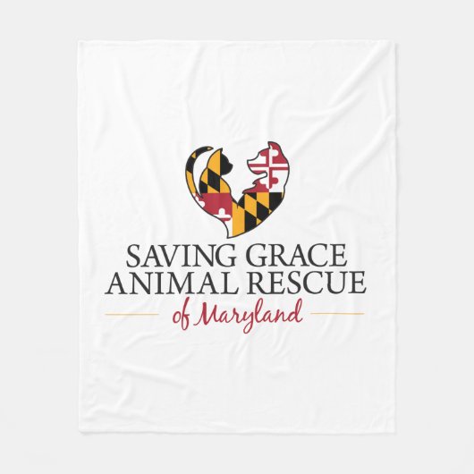 Resving Grace Fleece Throw (Voorkant)