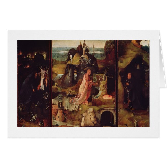 Retable des ermites (huile sur le panneau) (Devant horizontal)