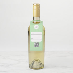 Retail Logo Bottle Hanger Labels