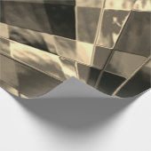 Retângulos inclinados em ton madeira ou bege. cadeaupapier (Hoek)