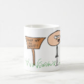 "Retenez l'herbe du DA ! !" tasses (Centre)