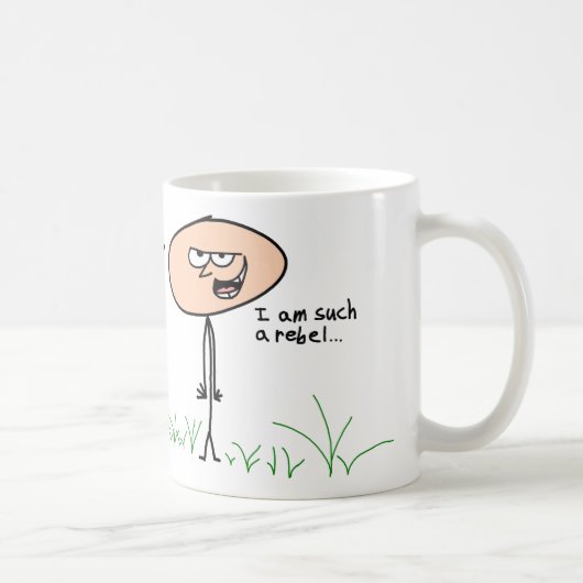 "Retenez l'herbe du DA ! !" tasses (Droite)