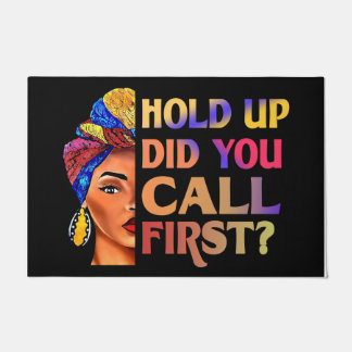 Retenez-Vous Appelé Premier Tapis De Porte, Fille