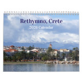 Rethymno Crete Greece 2026 Calendrier (Protection)