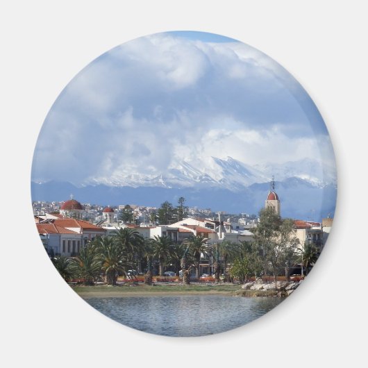 Rethymnon Magnet Magneet (Voorkant)