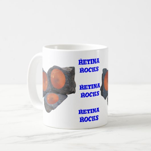 Retina Rocks Mug (Devant gauche)