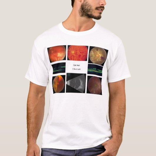 retina t-shirt (Voorkant)