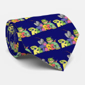 Retiré allé pêcher le cravate fait sur commande (Roulé)