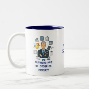 Retired Accountant Mok – Grappig Cadeau voor Gepen