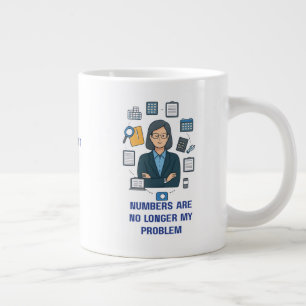 Retired Accountant Mok – Grappig Cadeau voor Gepen
