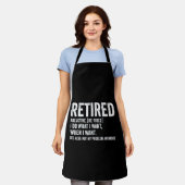 Retired Adjective Definition Not My Problem Anymor Schort (Gedragen)