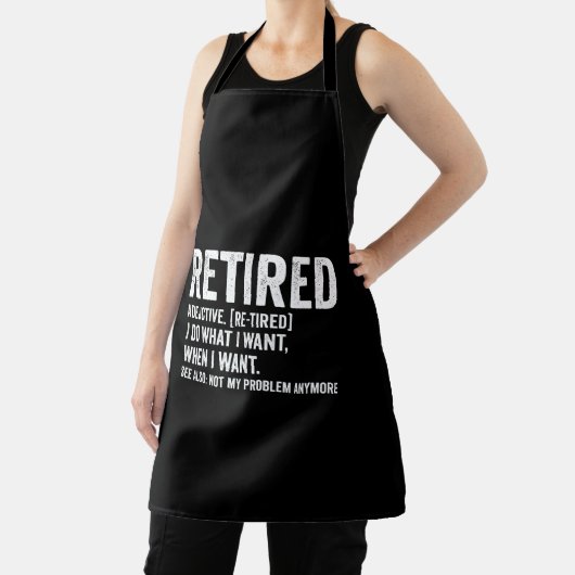 Retired Adjective Definition Not My Problem Anymor Schort (Insitu)