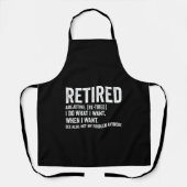 Retired Adjective Definition Not My Problem Anymor Schort (Voorkant)