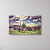 Retired Canvas Afdruk (Voorkant)