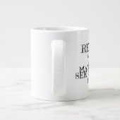 Retired Extra Grote Beker (Achterkant)