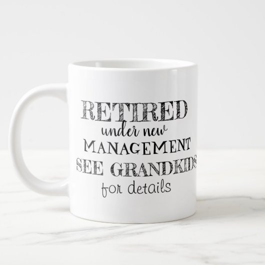 Retired Extra Grote Beker (Links)