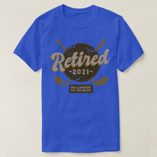 RETIRED GOLF T-SHIRT (Design voorkant)