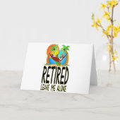 Retired Kaart (Gele Bloem)