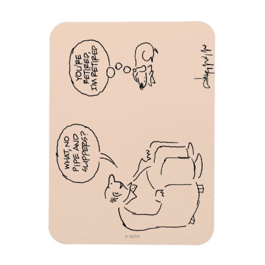 Retired Magneet (Verticaal)