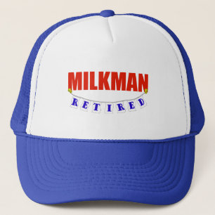 RETIRED MILKMAN TRUCKER PET