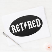Retired Ovale Sticker (Envelop)