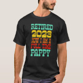 Retired Pappy 2023 T-shirt (Voorkant)