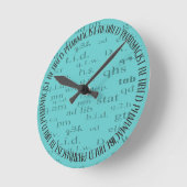 Retired Pharmacist Wall Clock Ronde Klok (Hoek)