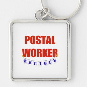 RETIRED POSTAL WORKER SLEUTELHANGER