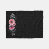 Retired Under New Management Grandson Funny Grandm Fleece Deken (Voorkant (Horizontaal))