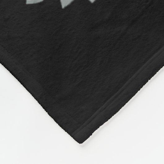 Retired Under New Management Grandson Funny Grandm Fleece Deken (Hoek)