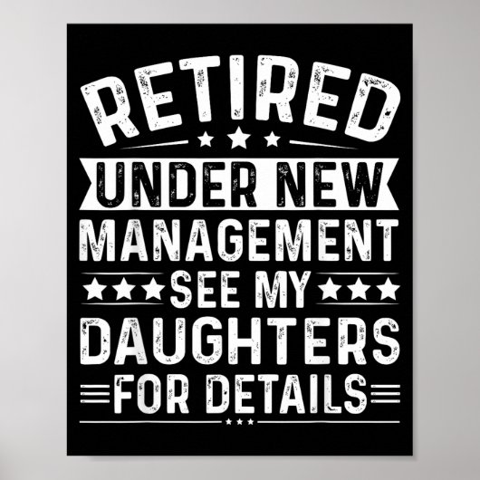 Retired Under New Management, See My Daughters For Poster (Voorkant)