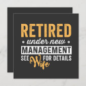 retired under new management see wife for details. kaart (Voorkant / Achterkant)