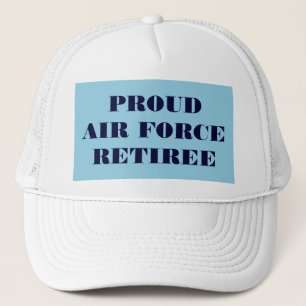 Retiree luchtmacht pet Proud
