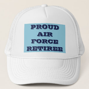 Retiree luchtmacht pet Proud