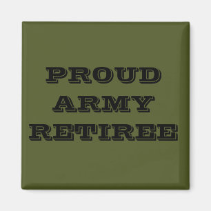 Retiree Magnet Proud Magneet