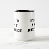 Retiree mok leger Proud (Midden)
