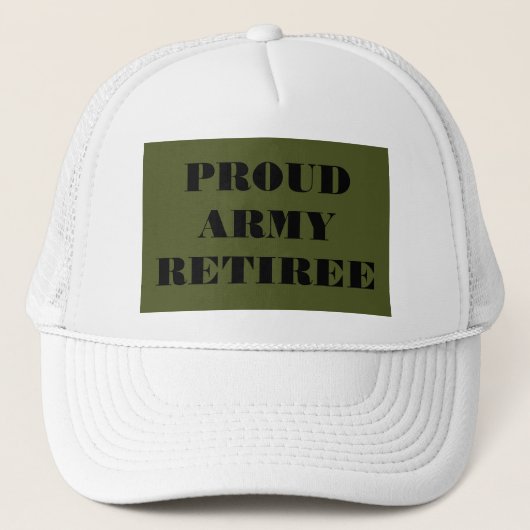 Retiree pet Proud Army (Voorkant)