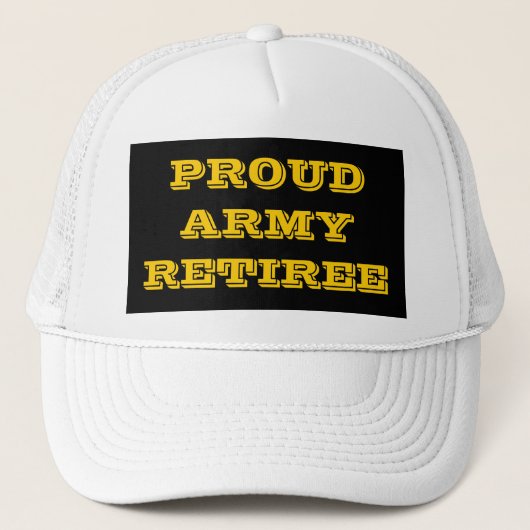 Retiree pet Proud Army (Voorkant)
