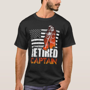 Retirement Amerikaanse brandweerman T-shirt
