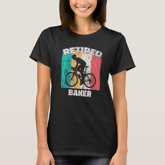 Retirement Baker T-shirt (Voorkant)