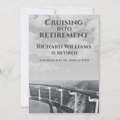 Retirement Cruising naar Retirement Cruiseschip Kaart (Voorkant)