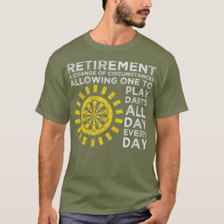 Retirement Darts speler T-shirt