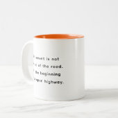 Retirement Funny & Inspirational Quotes Mug  (Devant gauche)
