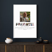 Retirement Gastenboek Signable Schrijf op Afscheid Poster