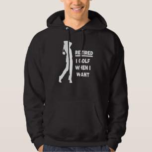 Retirement Golfer in ruste Papa Golf mam Golf Ball Hoodie