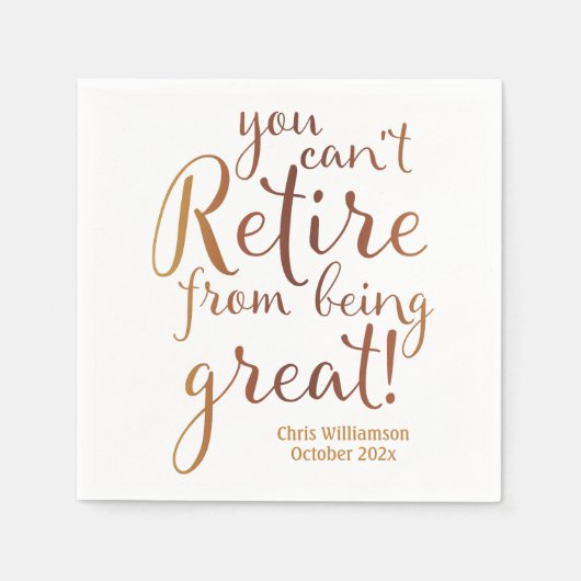 Retirement Party Great Servet (Voorkant)